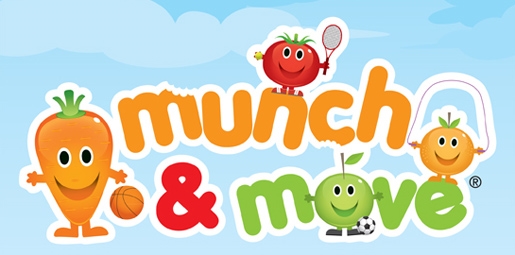 Cartoon of Munch & Move characters